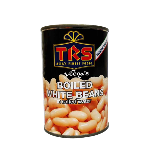 Trs White Bean Boiled Canned 12x400g